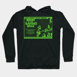 Green Night of the Living Dead Hoodie